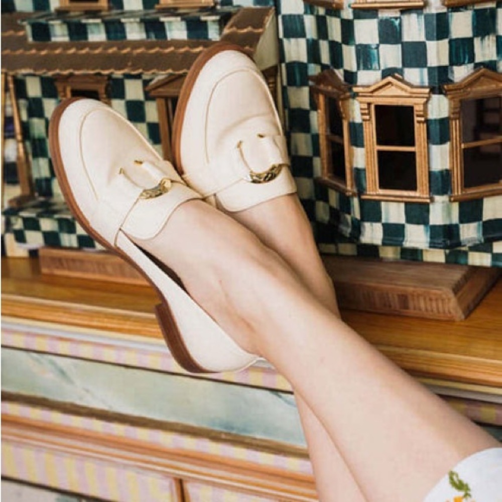 Minuit Sur Terre Cream Merlin Loafers